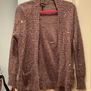Express Sequin Cardigan